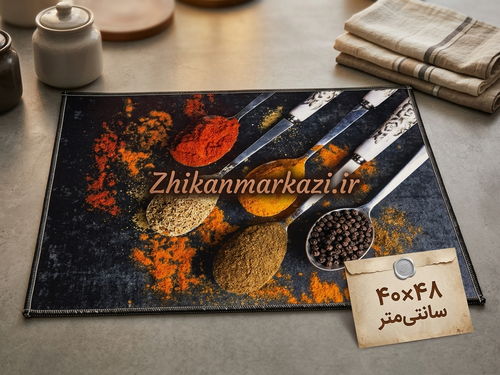 نمگیر ابریشمی آشپزخانه ابعاد ۴۰*۴۸