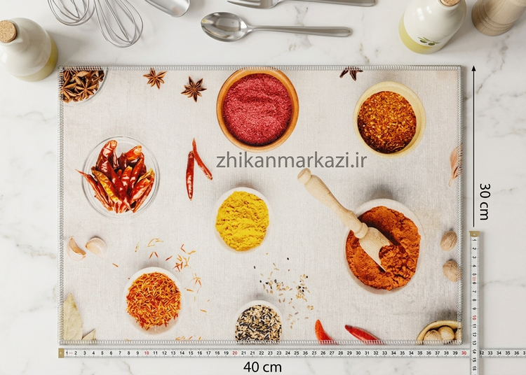 نمگیر ابریشمی آشپزخانه ابعاد ۳۰*۴۰