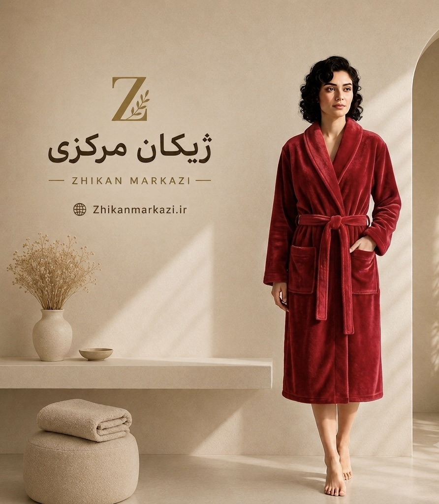 حوله تنپوش قرمز زنانه/مردانه ایکس لارج