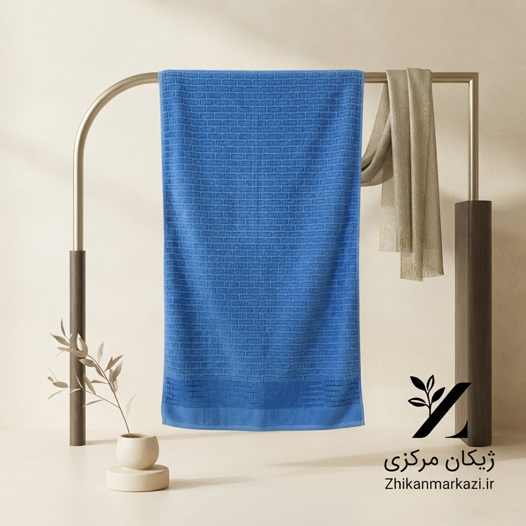 حوله استخری کتان ۷۰×۱۲۵ | نرم، سبک و مناسب استخر و سفر